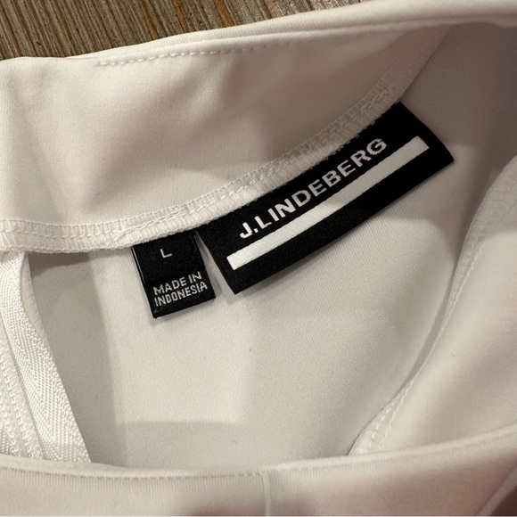 J. LINDEBERG BLUE WHITE COLOR BLOCK TANK DRESS ACTIVEWEAR ATHLEISURE TENNIS GOLF - Picture 9 of 11